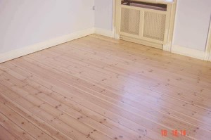 gulvafhøvling og afslibning af gulv